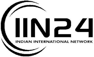 IIN24 INDIAN INTERNATIONAL NETWORK logo