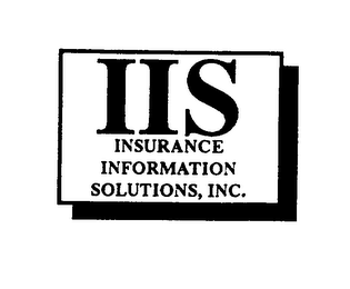 IIS INSURANCE INFORMATION SOLUTIONS, INC. logo