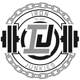 IJ IRON JUNKIES EST. 2021 logo