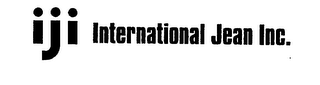 IJI INTERNATIONAL JEAN INC. logo