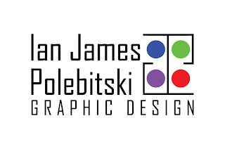 IJP IAN JAMES POLEBITSKI GRAPHIC DESIGN logo
