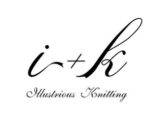 I+K ILLUSTRIOUS KNITTING logo