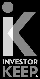 IK INVESTOR KEEP. logo
