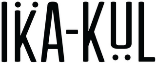 IKA KUL logo