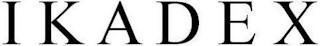IKADEX logo