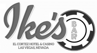 IKE'S BAR EL CORTEZ HOTEL & CASINO LAS VEGAS, NEVADA logo