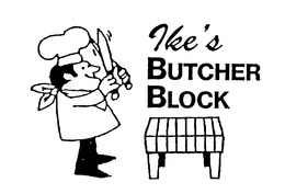 IKE'S BUTCHER BLOCK logo