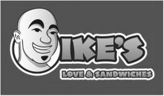 IKE'S LOVE & SANDWICHES logo