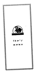 IKE'S MENU logo
