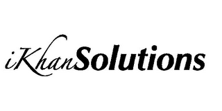 IKHAN SOLUTIONS logo