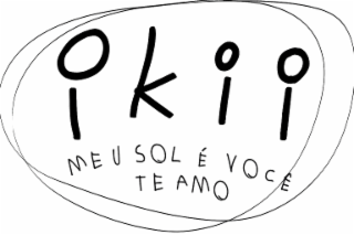 IKII MEU SOL É VOCÊ TE AMO logo