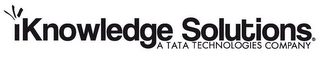 IKNOWLEDGE SOLUTIONS, INC. A TATA TECHNOLOGIES COMPANY logo