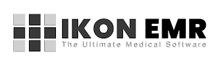 IKON EMR THE ULTIMATE MEDICAL SOFTWARE logo