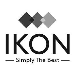 IKON SIMPLY THE BEST logo