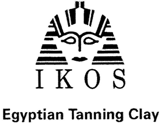 IKOS EGYPTIAN TANNING CLAY logo