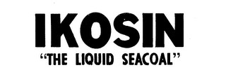 IKOSIN "THE LIQUID SEACOAL" logo