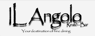 IL ANGOLO RESTRO-BAR YOUR DESTINATION OF FINE DINING logo