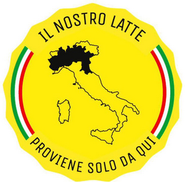 IL NOSTRO LATTE PROVIENE SOLO DA QUI logo