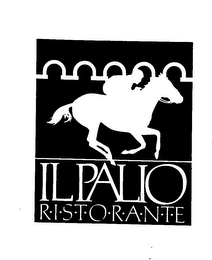 IL PALIO R-I-S-T-O-R-A-N-T-E logo