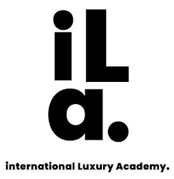 ILA. INTERNATIONAL LUXURY ACADEMY. logo