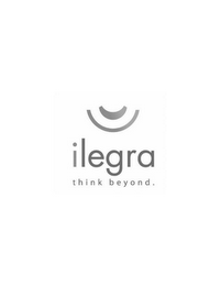 ILEGRA THINK BEYOND. logo