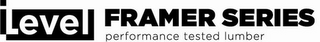 ILEVEL FRAMER SERIES PERFORMANCE TESTED LUMBER logo