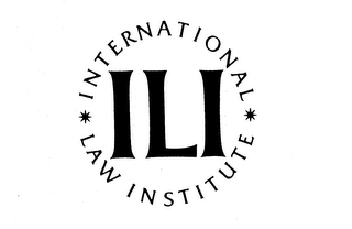 ILI INTERNATIONAL LAW INSTITUTE logo
