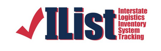 ILIST INTERSTATE LOGISTICS INVENTORY SYSTEM TRACKING logo