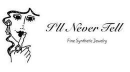I'LL NEVER TELL FINE SYNTHETIC JEWELRY logo