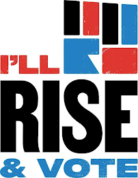 I'LL RISE & VOTE logo