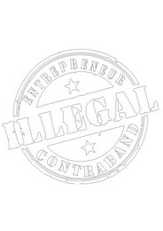 ILLEGAL ENTREPRENEUR CONTRABAND logo