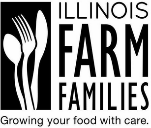 ILLINOIS FARM FAMILIES GROWING YOUR FOOD WITH CARE logo