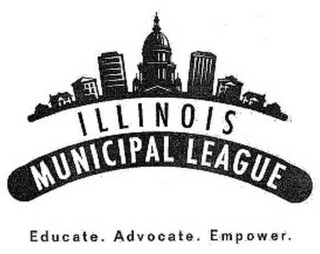 ILLINOIS MUNICIPAL LEAGUE EDUCATE. ADVOCATE. EMPOWER logo