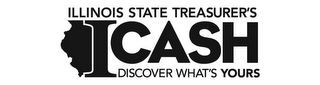 ILLINOIS STATE TREASURER'S ICASH DISCOVER WHAT'S YOURS logo