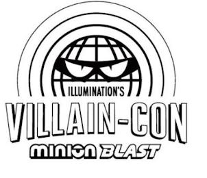 ILLUMINATION'S VILLAIN-CON MINION BLAST logo