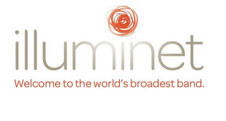 ILLUMINET WELCOME TO THE WORLD'S BROADEST BAND. logo