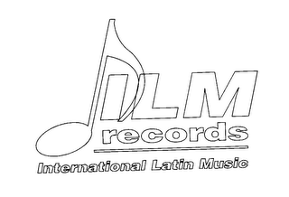 ILM RECORDS INTERANATIONAL LATIN MUSIC logo