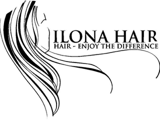 ILONA HAIR HAIR - ENJOY THE DIFFERENCE logo