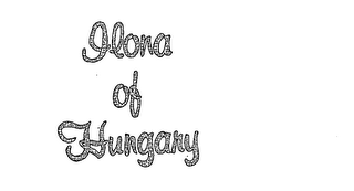 ILONA OF HUNGARY logo
