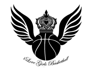 ILOVE GIRLS BASKETBALL logo