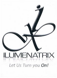 ILUMENATRIX LET US TURN YOU ON! logo