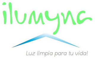 ILUMYNA, LUZ LIMPIA PARA TU VIDA! logo