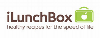 ILUNCHBOX HEALTHY RECIPES FOR THE SPEED OF LIFE logo