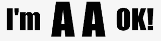 I'M A A OK! logo