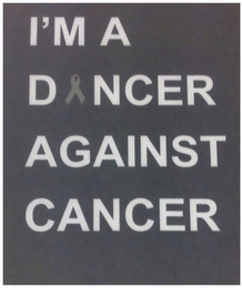 I'M A D NCER AGAINST CANCER logo