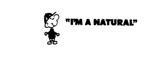 "I'M A NATURAL" logo