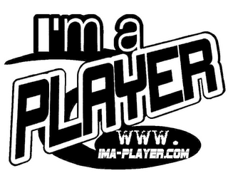 I'M A PLAYER WWW.IMA-PLAYER.COM logo