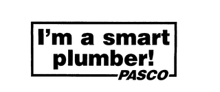 I'M A SMART PLUMBER! PASCO logo
