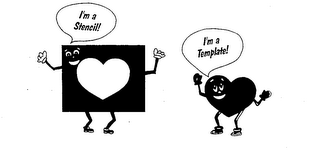 I'M A STENCIL! I'M A TEMPLATE! logo