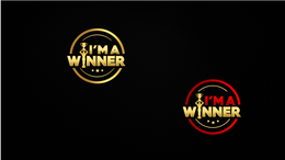 I'M A WINNER logo